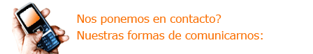 Nos ponemos en contacto?