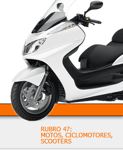 RUBRO 47: MOTOS, CICLOMOTORES, SCOOTERS